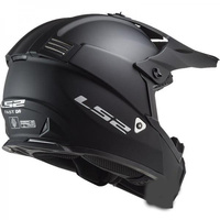KASK MX436 FAST EVO MATT CZARNY ROZMIAR M