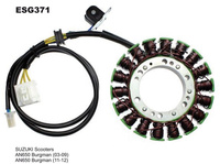 ELECTROSPORT UZWOJENIE ALTERNATORA (STATOR) SUZUKI AN 650 BURGMAN (03-12) (Z IMPULSATOREM)