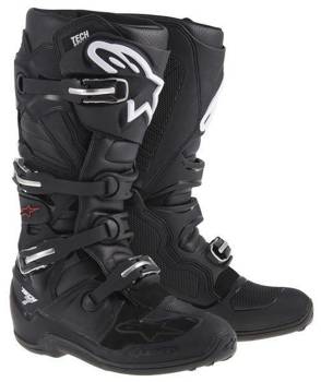 BUTY OBUWIE NA QUADA MOTOCYKL ALPINESTARS TECH 7 CZARNE ROZMIAR 47