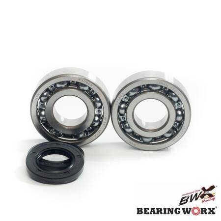 BEARING WORX ŁOŻYSKA WAŁU KORBOWEGO Z USZCZELANIACZAMI KAWASAKI KX 500 '83-'04 (MADE IN JAPAN) (NTN) (24-1011)