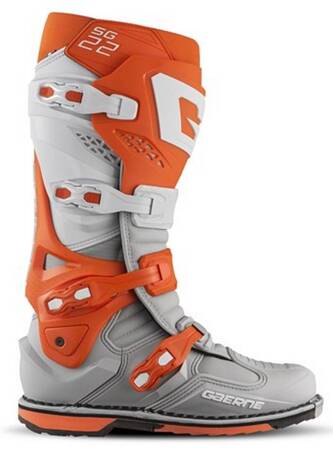 GAERNE BUTY CROSS/ENDURO MODEL SG-22 ORANGE/WHITE KOLOR POMARAŃCZOWY/BIAŁY ROZMIAR 43