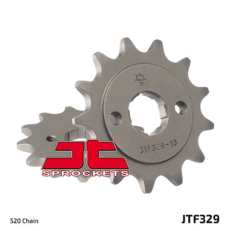 JT ZĘBATKA PRZEDNIA 329 14 HONDA MTX/MBX 125, NS 125 '85-'89, MTX 200RW (JTF329.14)* (ŁAŃC. 520)