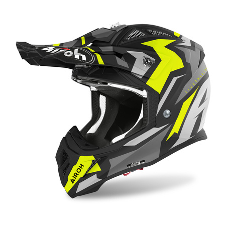 KASK AIROH AVIATOR ACE SWOOP YELLOW MAT S