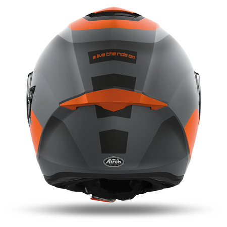 KASK AIROH ST501 DOCK ORANGE MATT XL