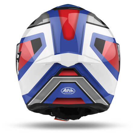 KASK AIROH ST501 SQUARE BLUE/RED GLOSS S