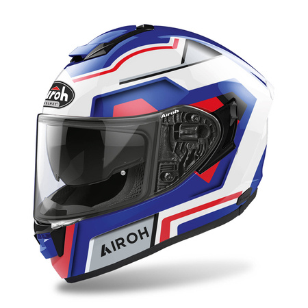 KASK AIROH ST501 SQUARE BLUE/RED GLOSS S