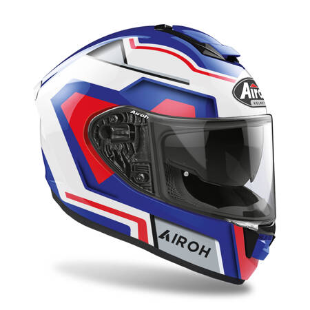 KASK AIROH ST501 SQUARE BLUE/RED GLOSS XL