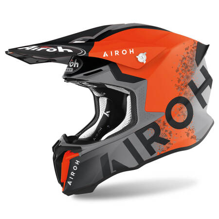 KASK AIROH TWIST 2.0 BIT ORANGE MATT S