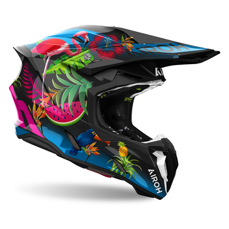 KASK AIROH TWIST 3 AMAZONIA GLOSS L