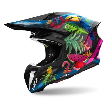 KASK AIROH TWIST 3 AMAZONIA GLOSS M