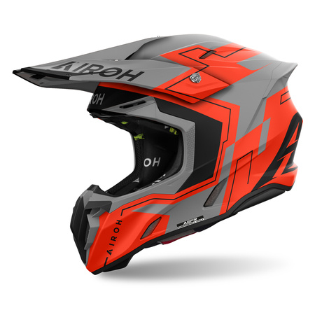 KASK AIROH TWIST 3 DIZZY ORANGE FLUO MATT XL