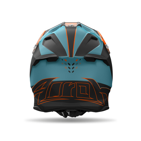 KASK AIROH TWIST 3 SHARD ORANGE MATT S