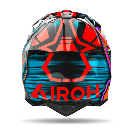 KASK AIROH WRAAAP CYBER ORANGE GLOSS M