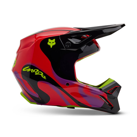 KASK FOX V1 EMOTION FLUORESCENT RED M