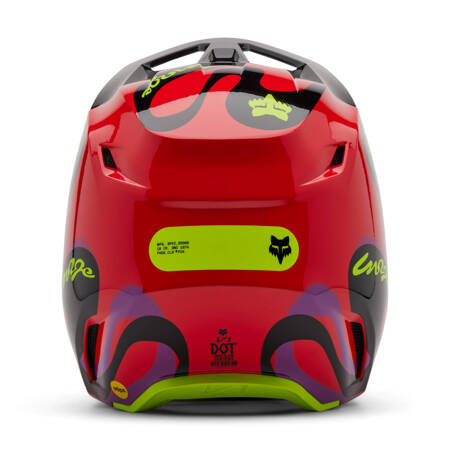 KASK FOX V1 EMOTION FLUORESCENT RED M