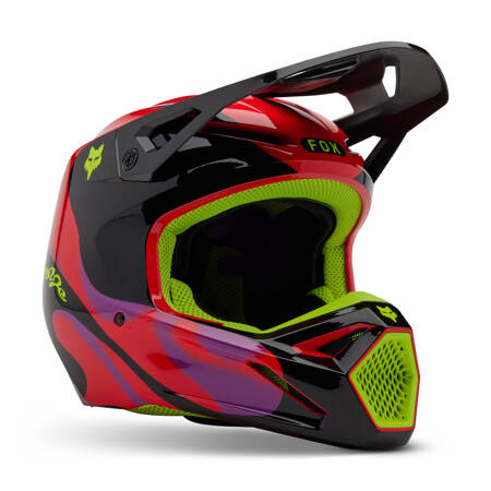 KASK FOX V1 EMOTION FLUORESCENT RED M