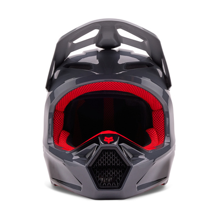 KASK FOX V1 INTERFERE GREY/RED S