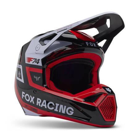 KASK FOX V1 RACE SPEC FLUORESCENT RED S