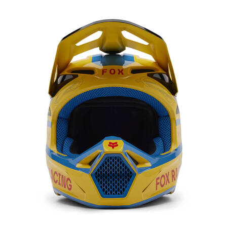 KASK FOX V1 RACE SPEC PALE YELLOW XXL