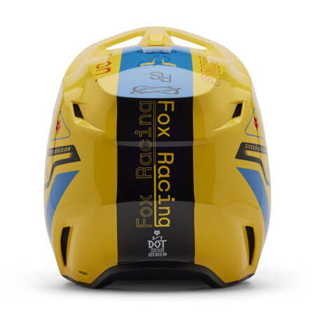 KASK FOX V1 RACE SPEC PALE YELLOW XXL