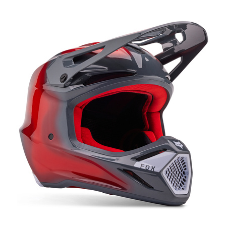 KASK FOX V3 VOLATILE GREY/RED S