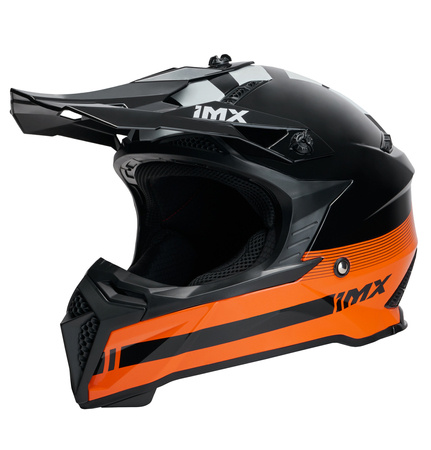 KASK IMX FMX-02 BLACK/ORANGE/WHITE GLOSS L