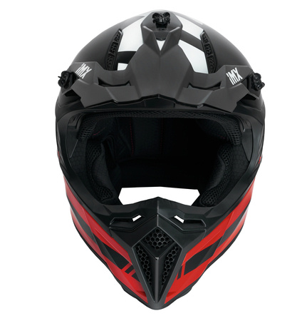 KASK IMX FMX-02 BLACK/RED/WHITE GLOSS 2XL