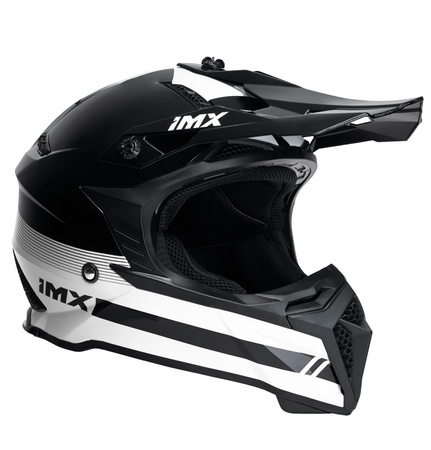 KASK IMX FMX-02 BLACK/WHITE GLOSS L