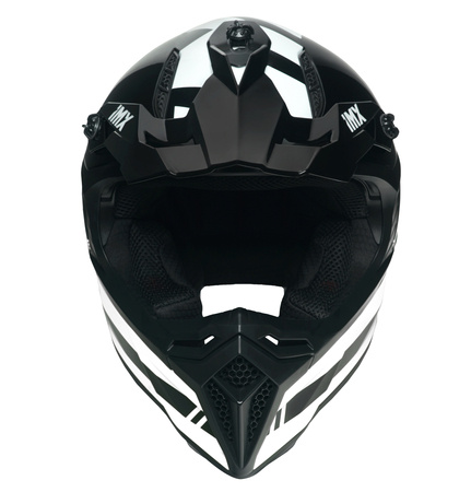 KASK IMX FMX-02 BLACK/WHITE GLOSS L