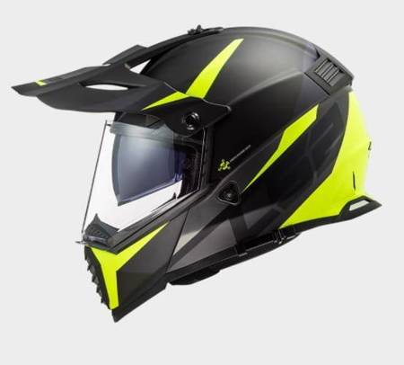 KASK LS2 MX436 PIONEER EVO ROUTER H-V YELLOW M