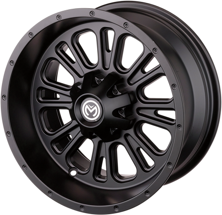 KOMPLET FELG FELGI MOOSE RACING 12X8 4/156 POLARIS CZARNE 