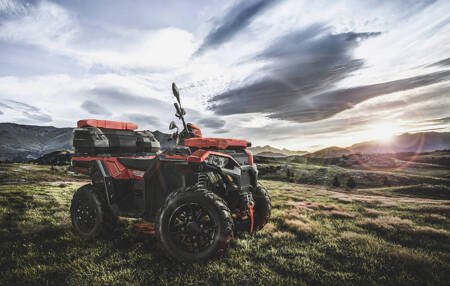 KUFER GKA TESSERACT TYLNY POLARIS SPORTSMAN 1000  XP