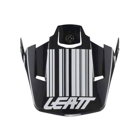 LEATT (2022/2023) DASZEK/VISOR DO KASKU GPX 3.5 V20.1 BLACK KOLOR CZARNY/BIAŁY ROZMIAR M-XXL (CZĘŚCI ZAMIENNE)