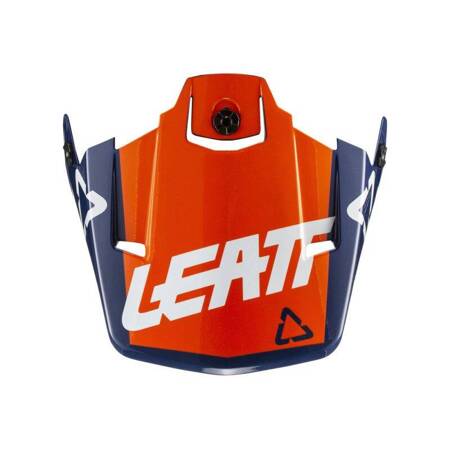 LEATT (2022/2023) DASZEK/VISOR DO KASKU GPX 3.5 V20.2 ORANGE KOLOR POMARAŃCZOWY/NIEBIESKI ROZMIAR M-XXL (CZĘŚCI ZAMIENNE)