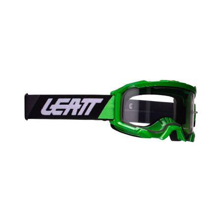 LEATT (2022/2023) GOGLE VELOCITY 4.5 GOGGLE NEON LIME CLEAR 83% - KOLOR ZIELONY FLUO/CZARNY SZYBKA PRZEŹROCZYSTA