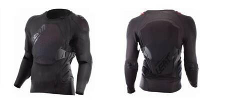 LEATT (2022/2023) OCHRANIACZ CIAŁA BODY PROTECTOR 3DF AIRFIT LITE BLACK KOLOR CZARNY ROZMIAR XXL