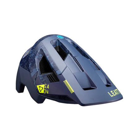 LEATT (2023/2024) KASK ROWEROWY MTB ALLMTN 4.0 V24 HELMET BLUE KOLOR NIEBIESKI ROZMIAR M (55-59 cm)