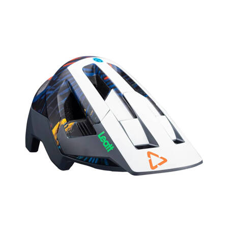 LEATT (2023/2024) KASK ROWEROWY MTB ALLMTN 4.0 V24 HELMET JUNGLE KOLOR GRANATOWY/BIAŁY ROZMIAR L (59-63 cm)