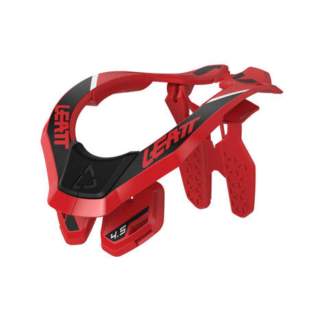 LEATT (2023/2024) OCHRANIACZ SZYI 4.5 NECK BRACE RED KOLOR CZARNY/CZERWONY ROZMIAR L/XL