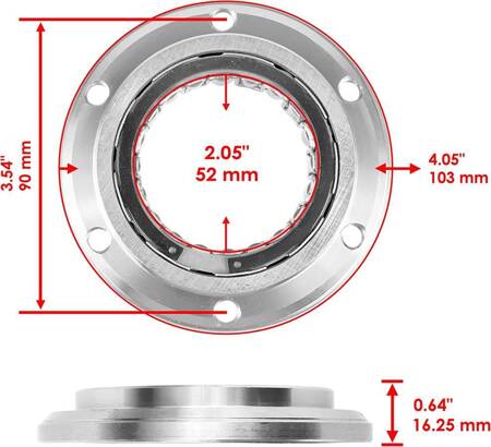 ŁOŻYSKO JEDNOKIERUNKOWE ROZRUSZNIKA HONDA TRX 450 650 680 28125-HN0-A01