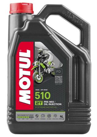 MOTUL OLEJ SILNIK 510 2T 4L (PÓŁSYNTETYCZNY)