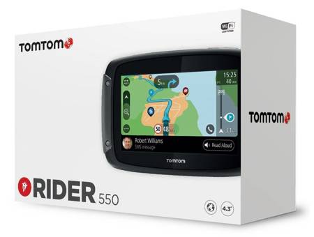 NAWIGACJA MOTOCYKLOWA RIDER 550 PREMIUM PACK TOMTOM