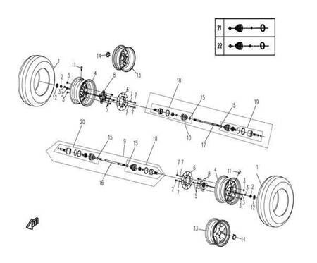 PRZEGUB WEWNĘTRZNY PRZEDNI PRAWY CFMOTO 500 600 9010-270230-1000