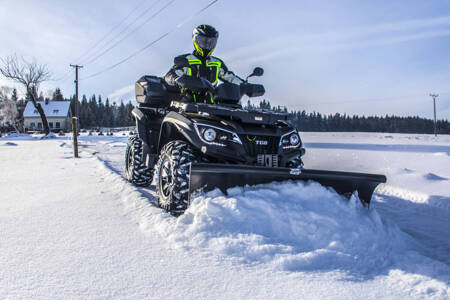 Pług SHARK (132 cm) CZARNY DO QUADÓW ATV UTV