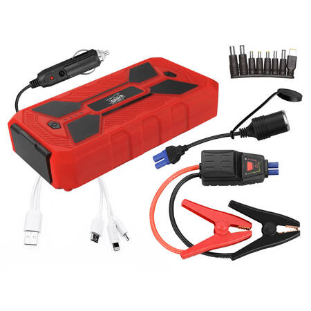 WIELOFUMCYJNY JUMP STARTER SHARK EPS-204 WODOODPORNY 10000 MAH