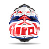 KASK AIROH AVIATOR ACE SWOOP RED/BLUE GLOSS S