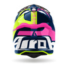 KASK AIROH STRYCKER BLAZER BLUE/PINK GLOSS S