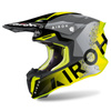 KASK AIROH TWIST 2.0 BIT YELLOW GLOSS L