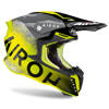 KASK AIROH TWIST 2.0 BIT YELLOW GLOSS M