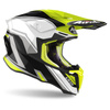 KASK AIROH TWIST 2.0 SHAKEN YELLOW GLOSS M